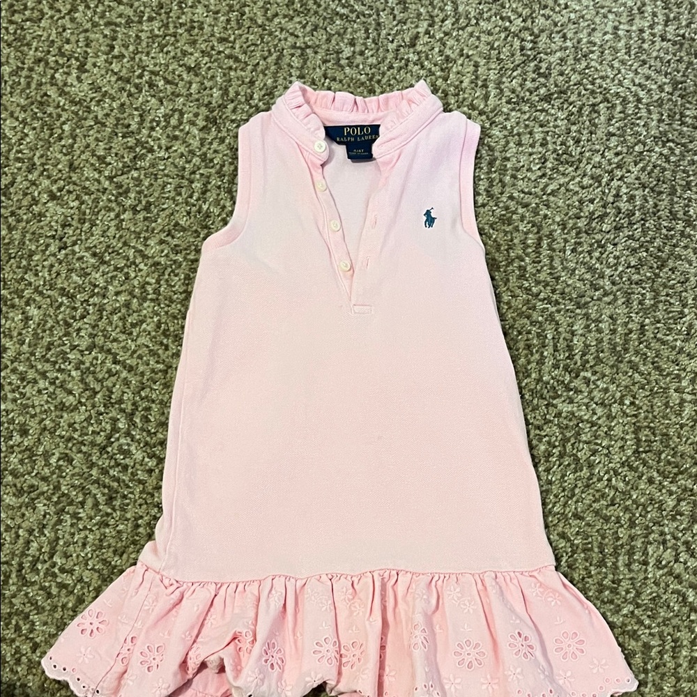 Polo by Ralph Lauren Pink Kids Casual Dress